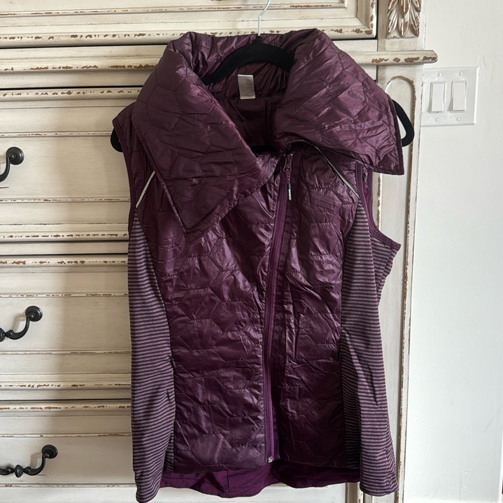 Mondetta Women's Plum Puffer Vest, size L